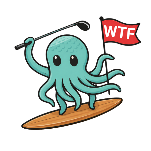 Golf WTF Logo